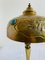 Lampada da tavolo Art Nouveau in bronzo attribuita a Georges Leleu, inizio XX secolo, Immagine 7