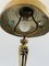 Lampada da tavolo Art Nouveau in bronzo attribuita a Georges Leleu, inizio XX secolo, Immagine 9