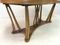 Vintage Italian Dining Table with Glass Top, 1940s 9