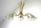 Large Brass and Crystal Chandelier by Emil Stejnar, Nikoll, Austria, 1950s from Rupert Nikoll 3