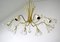 Large Brass and Crystal Chandelier by Emil Stejnar, Nikoll, Austria, 1950s from Rupert Nikoll 1