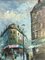 Alain, Parisian Flower Market, 1960s, Oil on Wood, Image 8