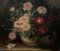 A. Flun, Natura morta con bouquet di fiori, XIX secolo, Olio su tela, Immagine 9
