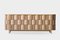 Aparador de doble cara Weave de madera de roble de Dahlén Lukas, Imagen 1