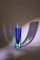 Small Blue Murano Block Vase from Seguso, 1960s 3