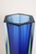 Small Blue Murano Block Vase from Seguso, 1960s 9