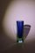 Small Blue Murano Block Vase from Seguso, 1960s 6