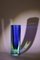 Small Blue Murano Block Vase from Seguso, 1960s 2