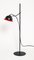 Minimalist Black and Red Desk Lamp by Schweitzer, 1980s 11