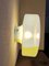 Glas Wandlampen von Leucos, 1970er, 2er Set 14