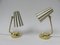 Italian Brass Bedside Lamps, 1950s, Set of 2 2