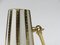 Italian Brass Bedside Lamps, 1950s, Set of 2 7