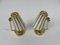 Italian Brass Bedside Lamps, 1950s, Set of 2, Image 10