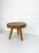 Niedriger Berger Hocker aus Eschenholz von Charlotte Perriand für Steph Simon Paris, 1950er 17