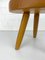 Taburete Berger bajo de fresno de Charlotte Perriand para Steph Simon Paris, años 50, Imagen 12