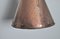Cone Shaped Handmade Copper Pendant, 1970s, Image 4