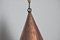 Cone Shaped Handmade Copper Pendant, 1970s, Image 5