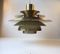 Mid-Century Tiered Verona Brass Pendant Lamp from Jeka, 1970s, Image 1