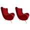 Set of Italian Senior Chairs / Lounge Chairs in the style of Marco Zanuso, 1950s, Image 1
