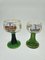 Grands Verres Décorés et Colorés, Allemagne, 1960s, Set de 10 14
