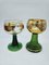 Grands Verres Décorés et Colorés, Allemagne, 1960s, Set de 10 17
