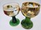 Grands Verres Décorés et Colorés, Allemagne, 1960s, Set de 10 15