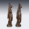 J. L. Maillet, Figurative Sculptures, Late 1800s, Bronzes, Set of 2 42