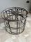 Late 19th Century Brazier Clothes Drying Racks in Wrought Iron, 1890s, Set of 2 1
