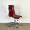 Chaise de Bureau Ea 219 en Cuir Rouge par Charles & Ray Eames pour Vitra 4