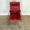 Chaise de Bureau Ea 219 en Cuir Rouge par Charles & Ray Eames pour Vitra 10