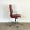Chaise de Bureau Ea 219 en Cuir Rouge par Charles & Ray Eames pour Vitra 3