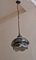 Antike deutsche Deckenlampe mit weißem Glasschirm, 1920er 4