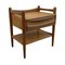 Comodino Mid-Century in legno di teak, Immagine 2