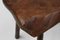 Taburete Wabi Sabi Mid-Century de roble, 1850, Imagen 5