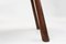 Taburete Wabi Sabi Mid-Century de roble, 1850, Imagen 11