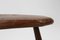 Taburete Wabi Sabi Mid-Century de roble, 1850, Imagen 3