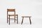Taburete Wabi Sabi Mid-Century de roble, 1850, Imagen 2