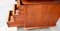 Italian Walnut & Red Formica Desk, 1950s 8