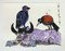 Andrzej Fogtt, Bull and Ravens, 2019, Pastell & Papier 4