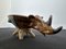 Zoomorphic Sandstone Ring Bowl by Alain Blanchard, 1970, Image 2