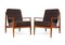 Teak Armchairs by Grete Jalk for France and Son, 1960s, Set of 2, Image 1