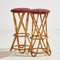 Vintage Bamboo Bar Stool, 1970s 1