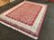 Large Vintage Red Silk Rug 2