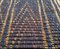 Vintage Tuareg Rug in Rush and Leather, 1990s, Image 4