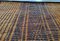 Vintage Tuareg Rug in Rush and Leather, 1990s, Image 6