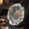 Geode Mirror in Églomisé Glass by Myriam GREFF 4