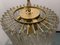 Large Murano Glass Trilobi Spiral Chandelier, 1970s, Image 7