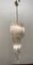 Large Murano Glass Trilobi Spiral Chandelier, 1970s, Image 11