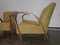 Fauteuils Art Déco en Bois Courbé et Velours, 1940s, Set de 2 9