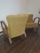 Fauteuils Art Déco en Bois Courbé et Velours, 1940s, Set de 2 12